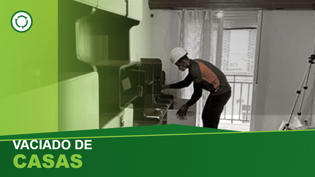 Vaciado de casas, chalets y adosados con jardín en Madrid